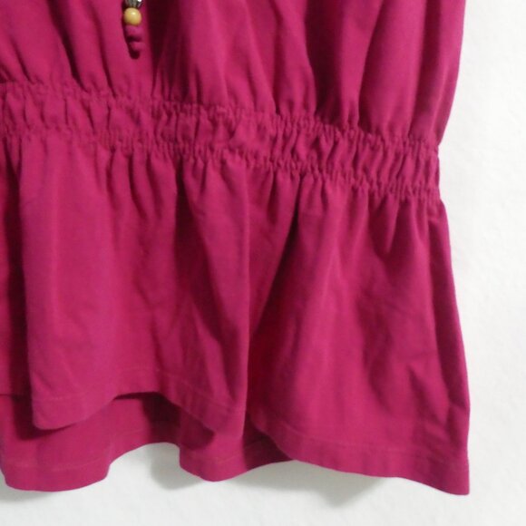 CROFT & BARROW Stretch | large | Women's Pink Blouse - Picture 8 of 16